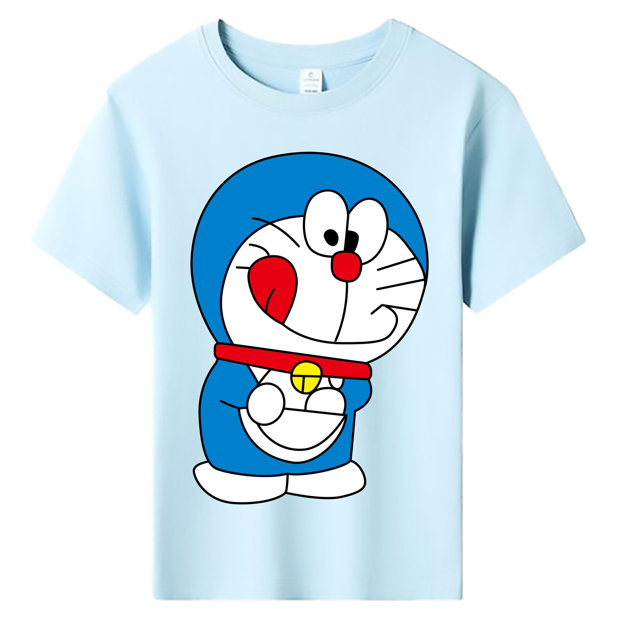 （画像用） ドラえもん Doraemon 綿100％キッズTシャツ（フロントプリント）
